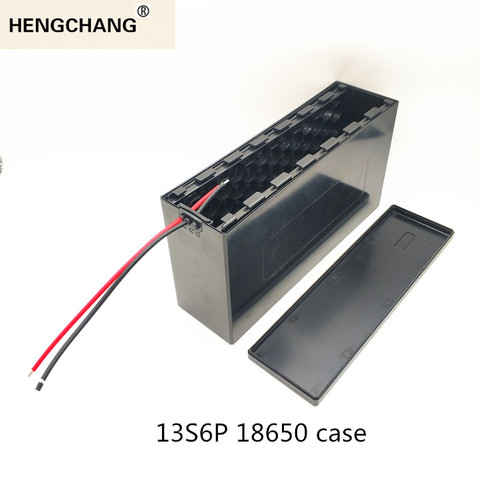 lithium battery box 13S6P 48V 20Ah li-ion battery case+holder+nicke For 18650 battery pack Can be placed 78 cells ► Photo 1/6