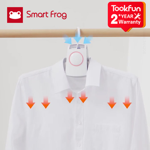 Smart Frog 2-in-1 Folding Electric Hanger Rack With Heater Smart