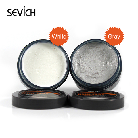 Sevich 2 Color Men Hair Clay Mud for Hair Strong Holding Finished Hair Styling  Low Shine Long-lasting Hair Styling Wax 100g ► Photo 1/6