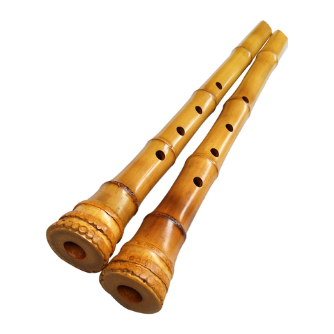 Japanese-style shakuhachi five-hole shakuhachi musical instrument Guizhu bamboo shakuhachi  gift entry textbook ► Photo 1/6