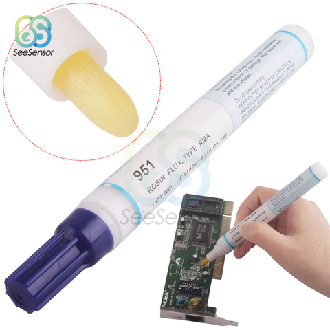 951 10ml Soldering Rosin Flux Pen Low-Solids Non-clean For Solar Cell Panel DIY ► Photo 1/6