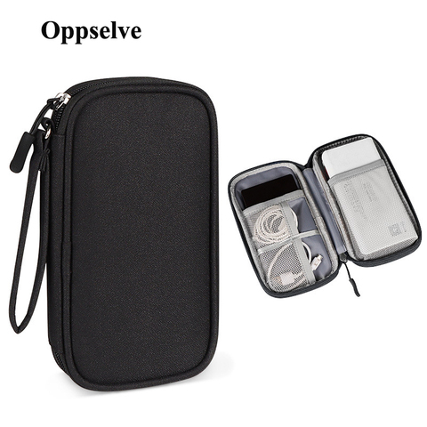 Travel Closet Organizer Case For Headphone Storage Power Bank Bag Digital Portable Zipper Accessories Charger Data Cables Pouch ► Photo 1/1