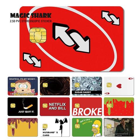 Credit Card Stickers, Skin Film Sticker, Credit Card Skin