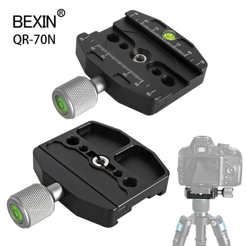 BEXIN camera quick rlease clamp profession dslr stand accessories tripod mount adapter heavy load clamp for arca swiss camera ► Photo 1/6