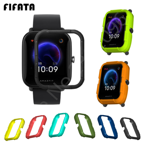 FIFATA PC Protective Cover For Huami Amazfit Bip U Watch Case Hard Plastic Protector Frame Shell For Xiaomi Amazfit Bip Bumper ► Photo 1/6