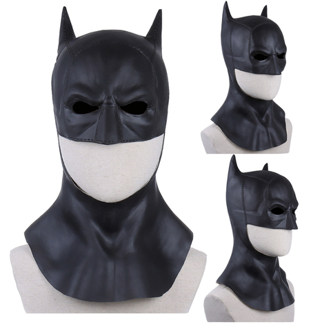 The Bat Superhero Mask Cosplay Bruce Wayne Latex Masks Halloween Carnival Masquerade Party Costume Props ► Photo 1/5