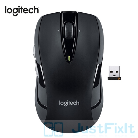 Logitech M546 Wireless Mouse Universal Office Mouse Home Using with 2.4GHz Optical 95.5g for PC/Laptop Gamer 90% New ► Photo 1/4
