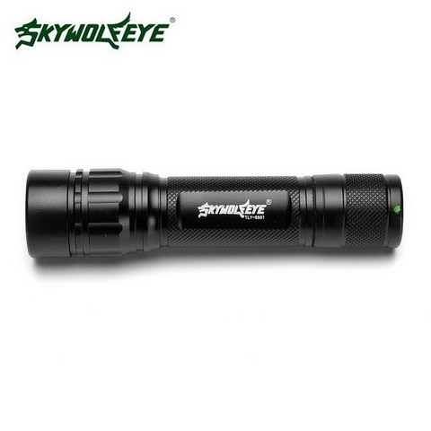 Skywolfeye Brand Outdoor Flashlight Xpe Led 18650 Tactical Flashlight Zoomable Aluminum Alloy Flashlight Lighting Tools ► Photo 1/6