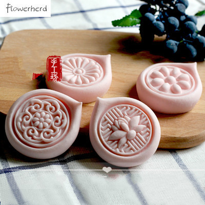 DIY lotus flower silicone mold resin molds handmade soap mold fondant cake mold soap making kit ► Photo 1/6