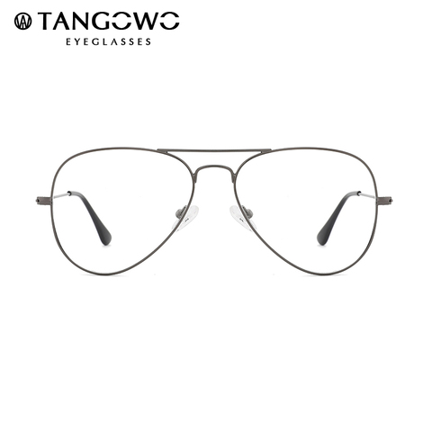 TANGOWO Men Eye Glasses Frames Clear Lens Eyewear Spectacle Frames Men Glasses Frame Optical Perscription Glass Spectacle Frame ► Photo 1/6