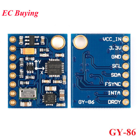 GY-86 10DOF MS5611 HMC5883L MPU6050 Module IIC IC2 MWC Flight Control Sensor Module ► Photo 1/1