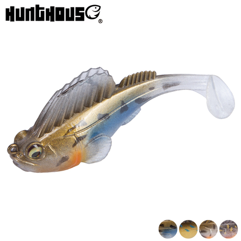 Hunthouse soft lure bait fishing lure me ga bass Dark Sleeper Swimbaits fishing pike lure bass shad for fishing perch ► Photo 1/6