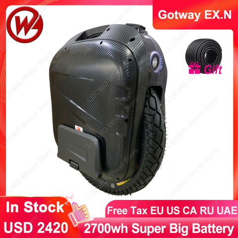 Gotway EX Electric Unicycle 100V 2700Wh 3500W one wheel monowheel balance NOT Air suspension monowheel ► Photo 1/1