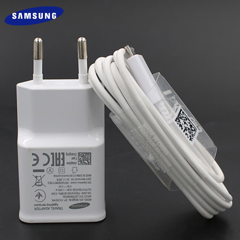 Original Samsung Galaxy Fast Charger Adapter 9V  EU plug Quick charge  Micro usb Cable For S6 S7 Edge Plus A10 C5 C7 C9 J6+ - Price history &  Review | AliExpress