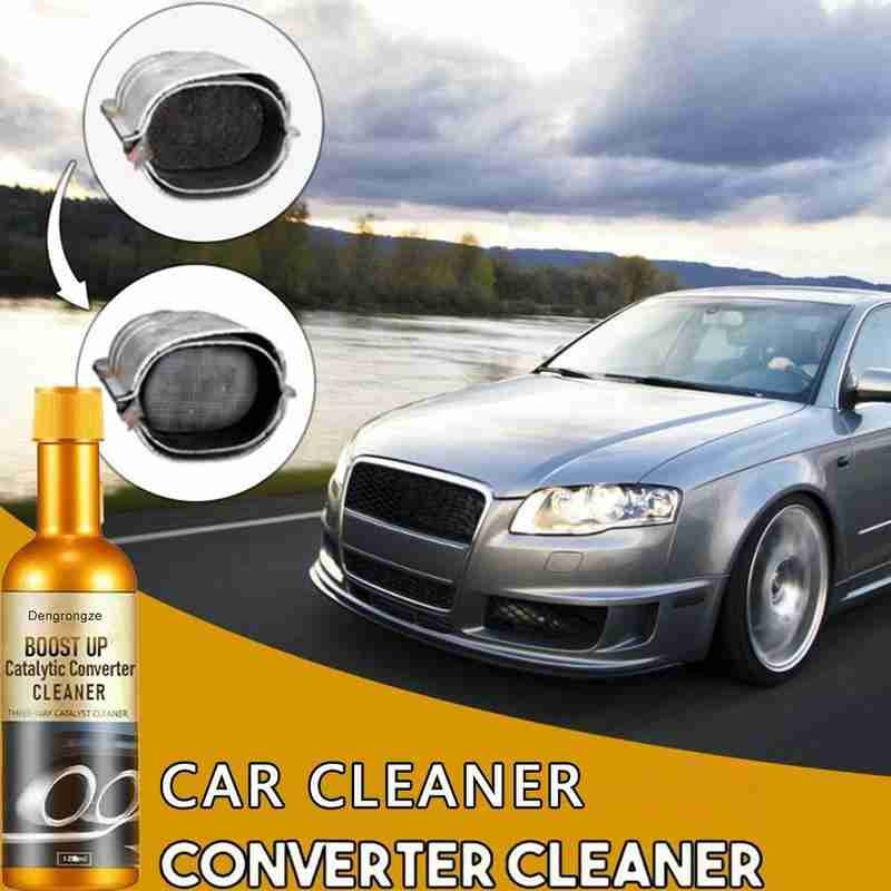 3pcs Boost Up Car Engine Catalytic Converter Cleaner Multipurpose Deep  Cleaning