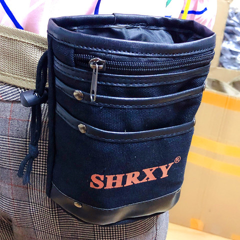 SHRXY Drawstring Digger's Pouch and Trowel Combo Recycling Bag Pick Up Small Pockets for Metal Detecting ► Photo 1/1