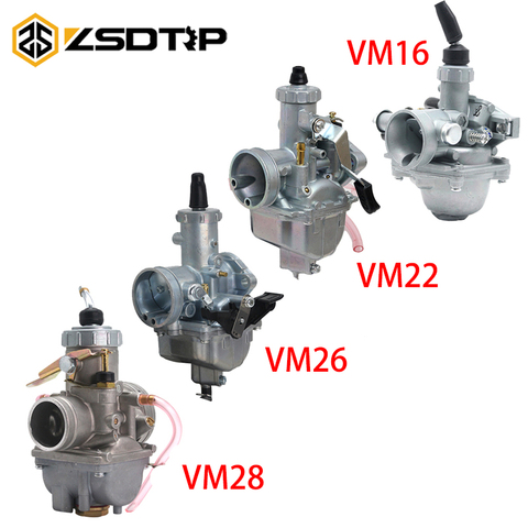 ZSDTRP Mikuni VM16/22/26/28 19mm 26mm 30mm 32mm Carburetor Carb For Motorcycle Dirt Pit Bike ATV QUAD 50cc-200cc Motocross ► Photo 1/6