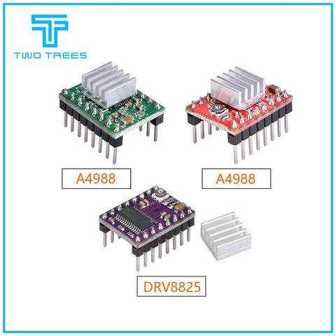 3D Printer Parts StepStick DRV8825 A4988 Stepper Motor Driver With Heat sink Carrier Reprap RAMPS 1.4 1.5 1.6 MKS GEN V1.4 board ► Photo 1/6