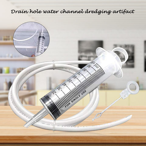 4pcs/set Refrigerator Drain Hole Clog Remover Cleaning Tools Household Dredge Hose Fridge-freezer Water Outlet Cleaner ► Photo 1/6