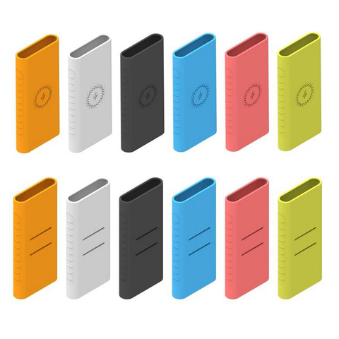Besegad Fashion Non-slip Soft Silicone Protective Case Cover Shell for NEW Xiaomi Mi Power Bank 3 10000mAh Power Bank Battery ► Photo 1/6