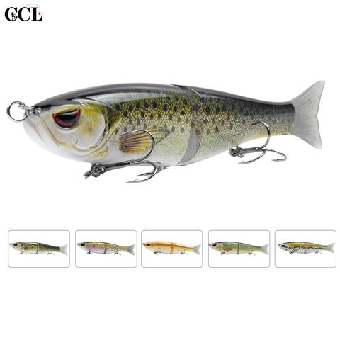 CCLTBA Trout Slide Bait Fishing Lures 18cm 62g Sink Hard Wobbler Jointed Lure Glide Fishing Tackle Soft Tail Bait ► Photo 1/6