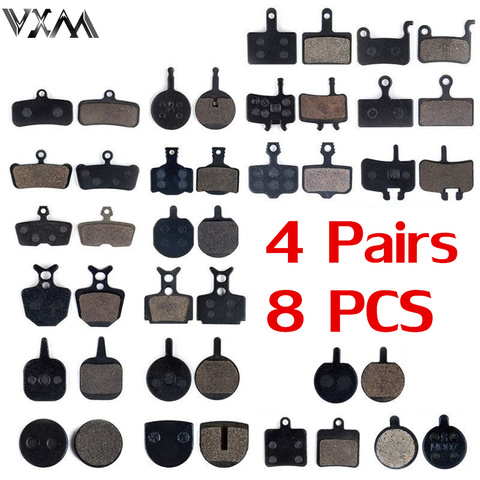 VXM 4 Pairs MTB bicycle bike cycling disc brake pads semi-metallic brake pad for SHIMAN0 SRAM AVID HAYES Magura Formula ► Photo 1/6