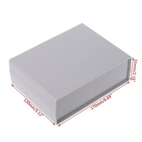 Plastic Electronic Project Box Enclosure Instrument Shell Case DIY 130x170x55MM ► Photo 1/6