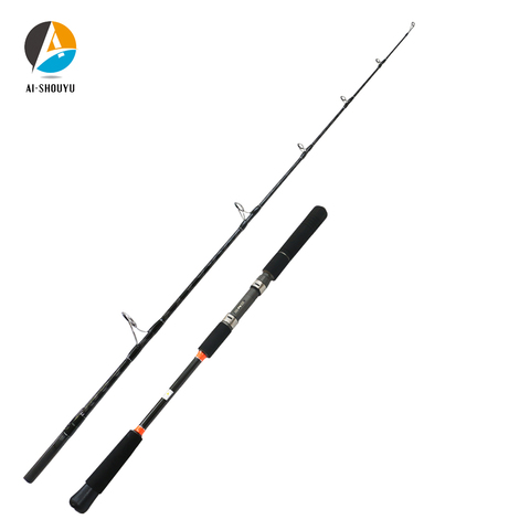 AI-SHOUYU  Jigging Fishing Rod 1.68m 1.8m Fast Action FUJI Reel Seat Ocean Rod 15-20kg High Carbon Boat Fishing Rod 100-300g ► Photo 1/6