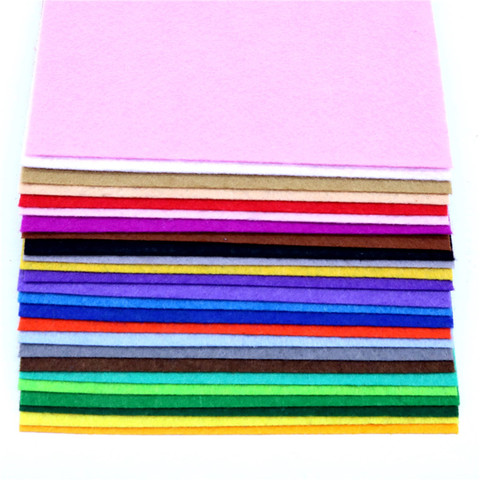 30*30cm Nonwoven Felt Fabric Diy Craft Handmade Wool Felt Flowers Toys Dolls Cloth Needle Felt Material Home Decorated Supplies ► Photo 1/6