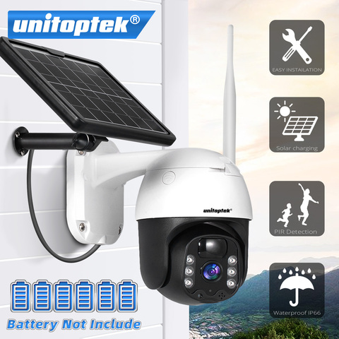 IP Camera  Battery Camera 4G Camera Sim Card Solar Panel wifi 1080P PTZ Camera 30m night vision PIR Human Detection ► Photo 1/6