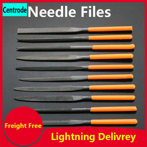 Needle Files-File Set Of Carpenter's Polishing Pin File Steel File Metal Triangular Semicircle Mini Precision Needle File Set ► Photo 1/6