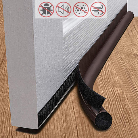 94CM Flexible door bottom seal strip Weatherstrip sound absorber acoustic foam Under Door Draft Guard deur tocht Stopper Blocker ► Photo 1/6