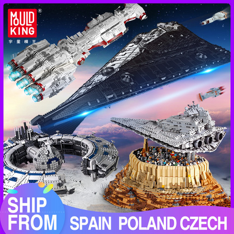 Mould King Building Blocks Star plan MOC Eclipse-Class Dreadnought Set UCS Fighters Assemble Bricks Kids DIY Toys Birthday Gifts ► Photo 1/6