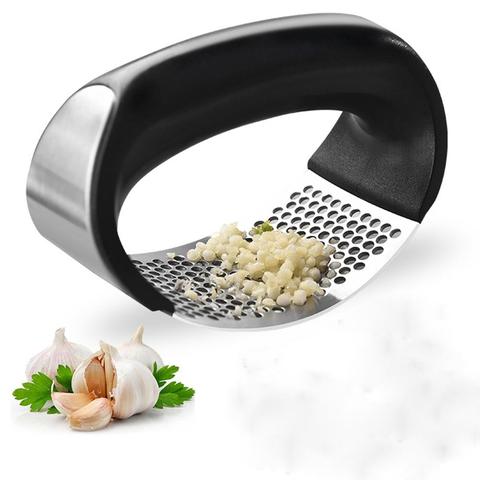 Kitchen Garlic Press Rocker Garlic Crusher Tool Garlic Press Rocker Roller Slicer for Ginger Nuts Bottle Opener ► Photo 1/6