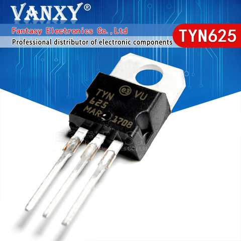 10PCS TYN625 TO-220 TYN625RG TO220 SCRs 25 Amp 600 Volt new original ► Photo 1/3