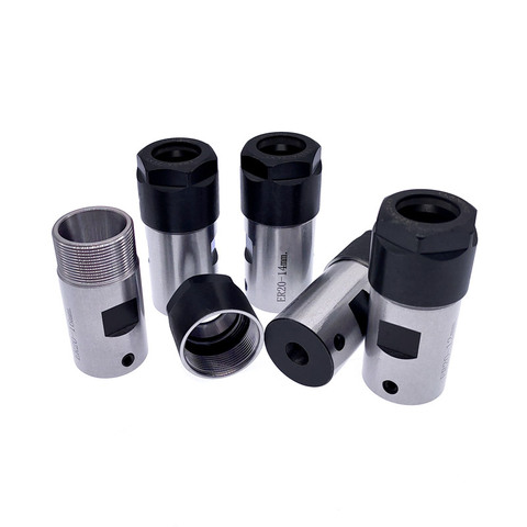 1pcs ER11 ER16 ER20 Collet Chuck Shaft Lathe Tools Spindle Extension Rod 4mm 5mm 6mm 6.35mm 8mm 10mm 12mm 14mm 16mm ► Photo 1/6