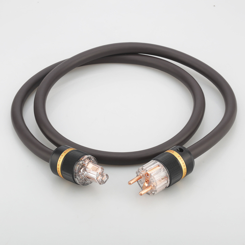 Viborg RISR 5N OFC Mains AC Power Cable Litz Structure EU SCHUKO AC Power Cord ► Photo 1/6