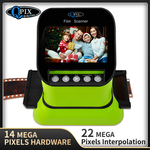 High Resolution 22 Mega pixels 120 Slide Film Scanner 35mm Negative Photo  Scanner Digital 135 126KPK Film Converter 4.3LCD - Price history & Review, AliExpress Seller - QPIX DIGITAL Official Store