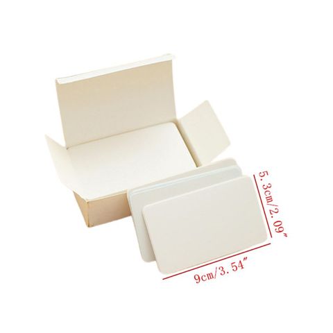 180pcs Blank Playing Cards White Blank Index Flash Cards DIY Graffiti Game Card ► Photo 1/6