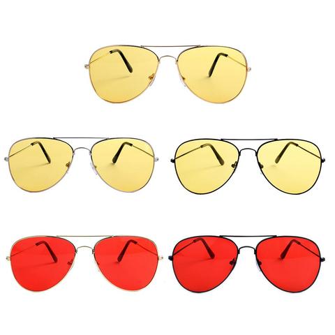 Anti-glare Sunglasses Copper Alloy Car Drivers Night Vision Goggles Polarized Driving Glasses Auto Accessories ► Photo 1/6