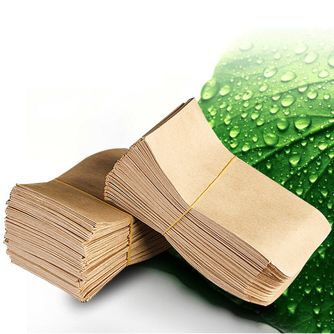 100Pcs Kraft Paper Seed Protective Envelope Storage Bags Mini Envelopes Packets Garden Home ► Photo 1/6
