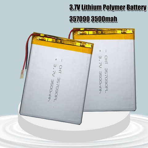 3.7V 3500mah 357090 Lithium Li-ion Rechargeable battery U25GT Tablet pc battery For Suo Lixin S18 7/8/9 inch tablet PC ICOO ► Photo 1/6