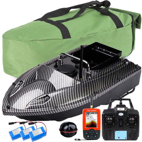 VERY100 500M Wireless GPS Fishing Bait Boat Hook/Bait post 2 Hoppers&Motors,LCD GPS Sonar Fishfinders,Handbag,Batteries Angling ► Photo 1/6