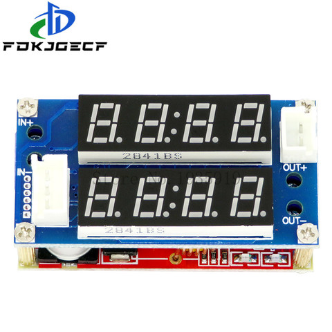 2 in 1 XL4015 5A Adjustable Power CC/CV Step-down Charge Module LED Driver Voltmeter Ammeter Constant current constant voltage ► Photo 1/2