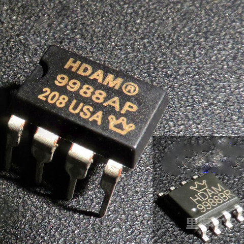 1 piece HDAM9988 HDAM9988BR HDAM9988AP  Dual Op Amp Operational Amplifier Replace OPA2604AP NE5532 MUSES02 OPA2604 LME49720HA ► Photo 1/2