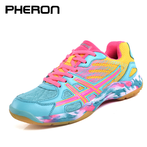 Men Professional Volleyball Shoes Unisex Sports Breathable Damping Shoes Women Mesh Wear-resistant Sneakers size 35-45 ► Photo 1/6