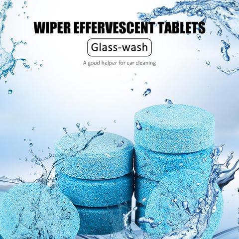 Car Windshield Washer Tablets 100 PCS Washer Fluid Tablets Glass Cleaner  Wiper