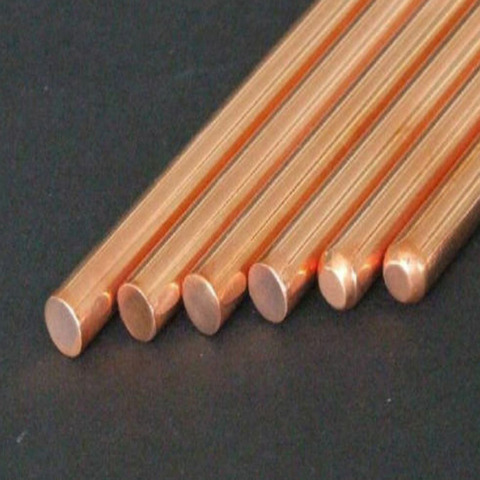 2pcs 99.9% pure copper metal rod, used for copper plating solution and metal processing, diameter 5mm, length 200mm ► Photo 1/5