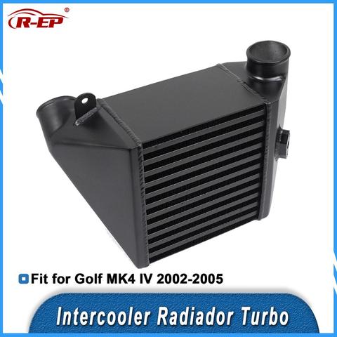 VW Intercooler Radiator Fit for Volkswagen Golf MK4 IV Jetta 2002-2005 Aluminum Bar Plate Structure Radiator Turbo ► Photo 1/6