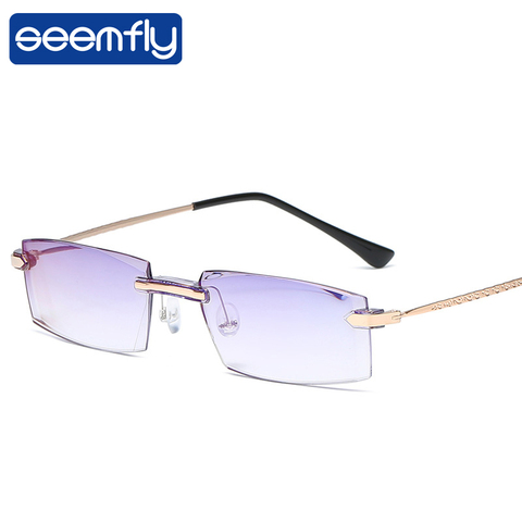 seemfly Diopter -1.0 To -4.0 Myopia Eyeglasses Classic Anti-blue Nearsight Goggles Ultralight Women Men Optical Myopic Glasses ► Photo 1/6